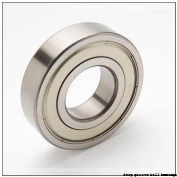 12 mm x 28 mm x 8 mm  ISB SS 6001 deep groove ball bearings