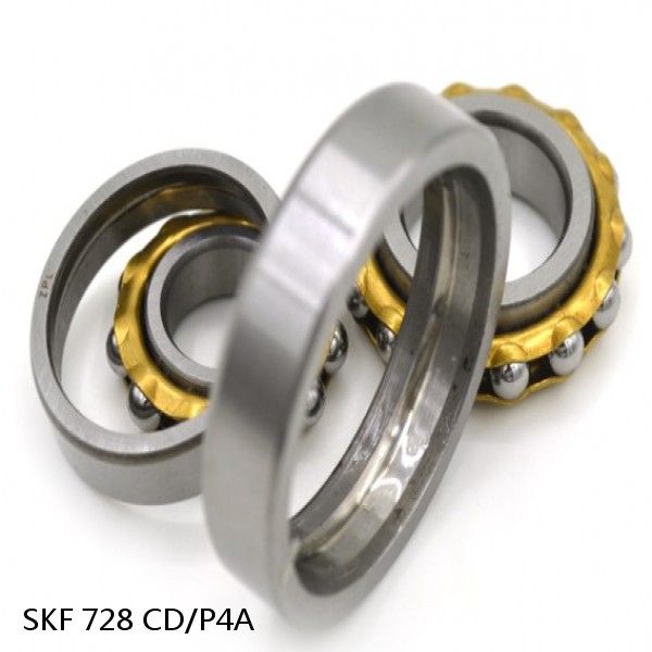 728 CD/P4A SKF High Speed Angular Contact Ball Bearings