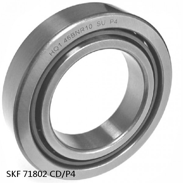 71802 CD/P4 SKF High Speed Angular Contact Ball Bearings