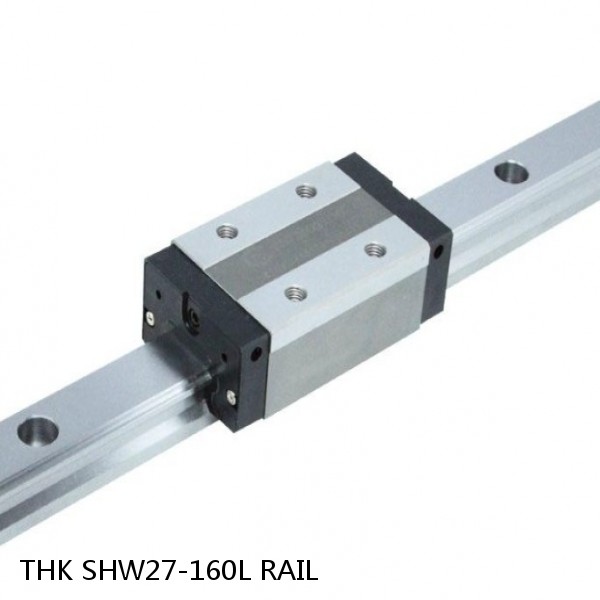 SHW27-160L RAIL THK Linear Bearing,Linear Motion Guides,Wide, Low Gravity Center Caged Ball LM Guide (SHW),Wide Rail (SHW)