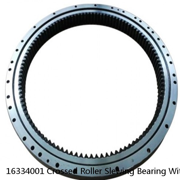 16334001 Crossed Roller Slewing Bearing With Internal Gear