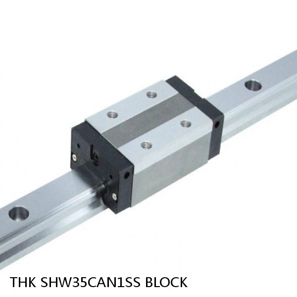 SHW35CAN1SS BLOCK THK Linear Bearing,Linear Motion Guides,Wide, Low Gravity Center Caged Ball LM Guide (SHW),SHW-CA Block #1 small image