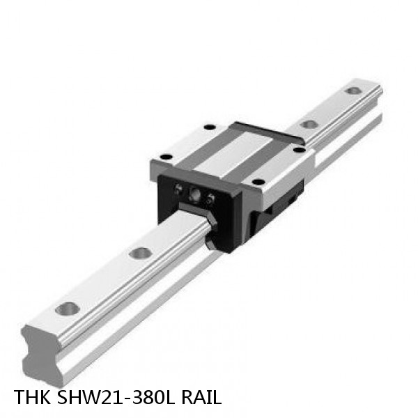 SHW21-380L RAIL THK Linear Bearing,Linear Motion Guides,Wide, Low Gravity Center Caged Ball LM Guide (SHW),Wide Rail (SHW)