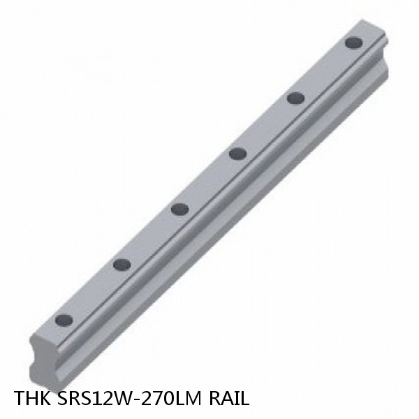 SRS12W-270LM RAIL THK Linear Bearing,Linear Motion Guides,Miniature Caged Ball LM Guide (SRS),Miniature Rail (SRS-W) #1 small image