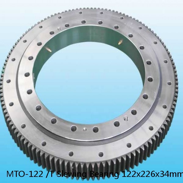 MTO-122 /T Slewing Bearing 122x226x34mm #1 small image