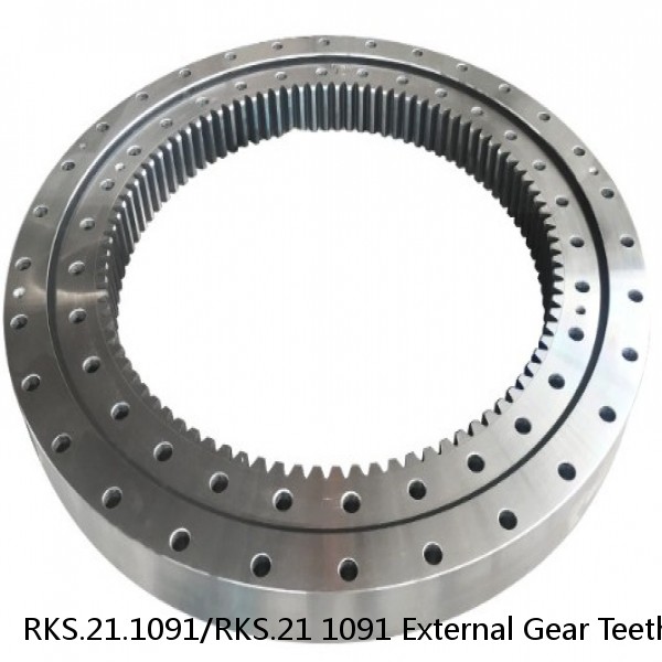 RKS.21.1091/RKS.21 1091 External Gear Teeth Slewing Bearing Size:984x1198x56mm #1 small image