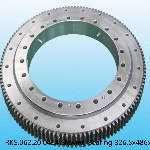 RKS.062.20.0414 Slewing Bearing 326.5x486x56 Mm