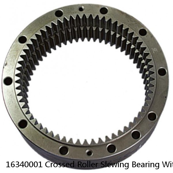 16340001 Crossed Roller Slewing Bearing With External Gear #1 small image