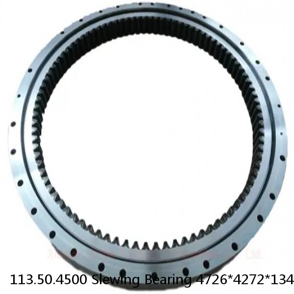 113.50.4500 Slewing Bearing 4726*4272*134 Mm With Inner Gear #1 small image