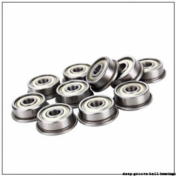 80 mm x 170 mm x 68,3 mm  ISO 63316 ZZ deep groove ball bearings #1 image