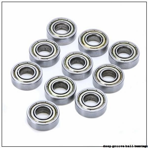 2 mm x 4 mm x 2 mm  ISO 617/2 ZZ deep groove ball bearings #1 image