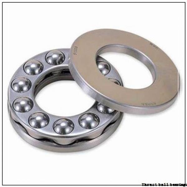 10 mm x 32 mm x 5 mm  NKE 54202+U202 thrust ball bearings #1 image