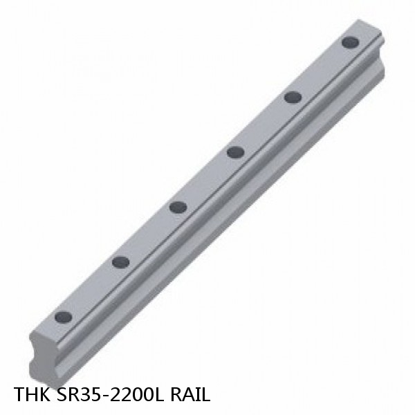 SR35-2200L RAIL THK Linear Bearing,Linear Motion Guides,Radial Type Caged Ball LM Guide (SSR),Radial Rail (SR) for SSR Blocks #1 image