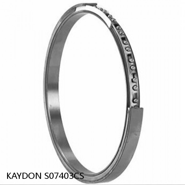 S07403CS KAYDON Ultra Slim Extra Thin Section Bearings,2.5 mm Series Type C Thin Section Bearings #1 image
