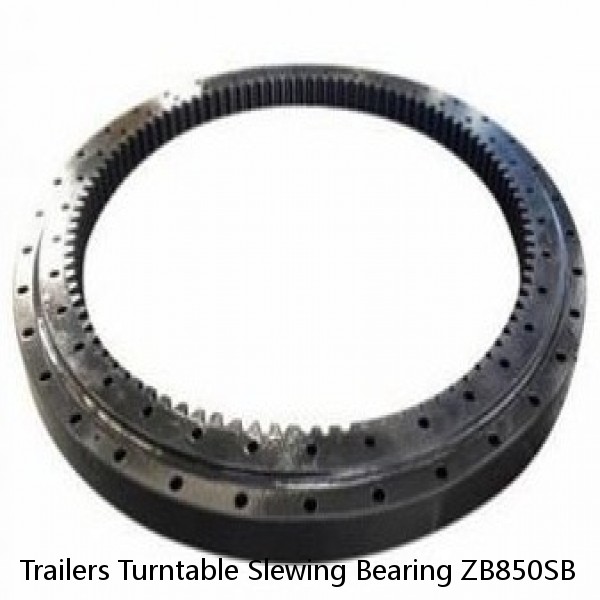 Trailers Turntable Slewing Bearing ZB850SB #1 image