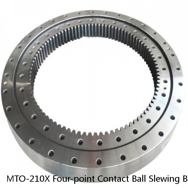 MTO-210X Four-point Contact Ball Slewing Bearing #1 image