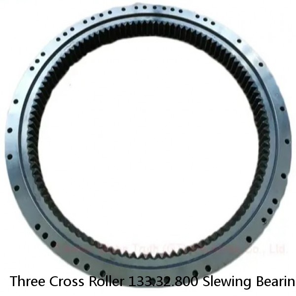 Three Cross Roller 133.32.800 Slewing Bearing 964*636*182 Mm Inner Tooth #1 image