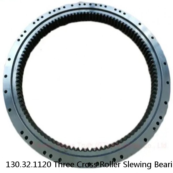 130.32.1120 Three Cross Roller Slewing Bearing With Non Gear #1 image