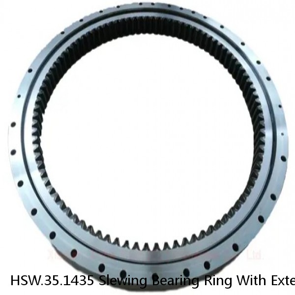 HSW.35.1435 Slewing Bearing Ring With External Gear #1 image