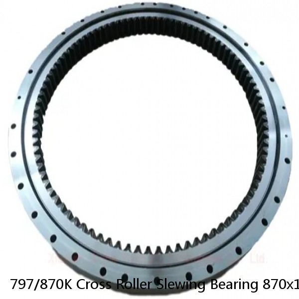 797/870K Cross Roller Slewing Bearing 870x1180x115mm #1 image