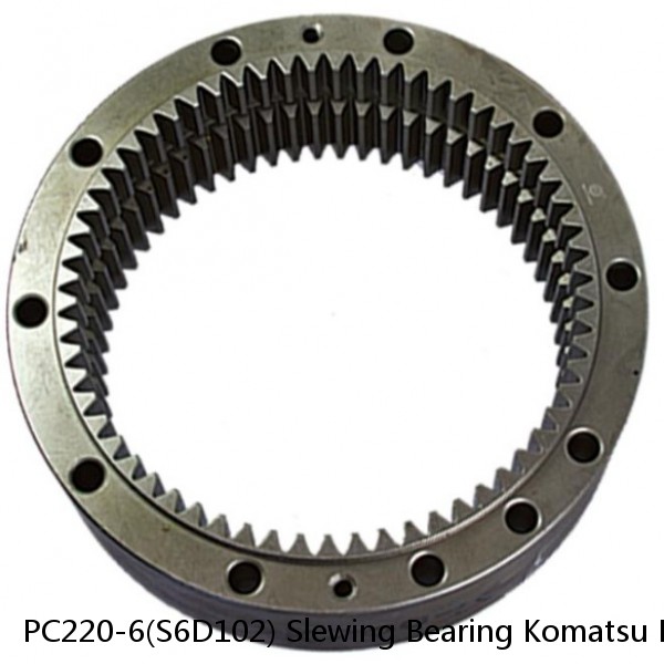 PC220-6(S6D102) Slewing Bearing Komatsu Excavators #1 image