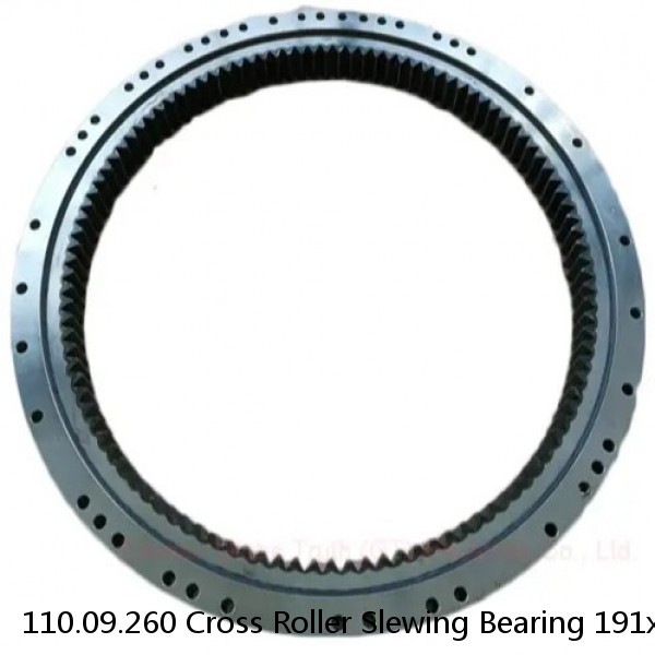 110.09.260 Cross Roller Slewing Bearing 191x329x46mm #1 image